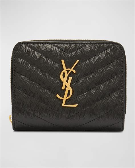 ysl zip wallet review|ysl small wallet for women.